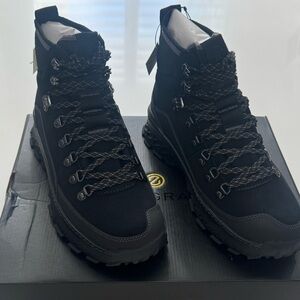 NWT Cole Haan Black Waterproof Hiking Boots